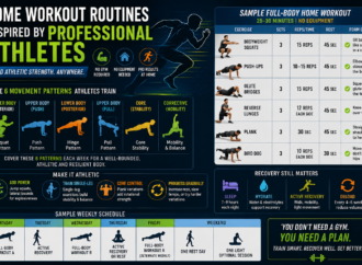 Home Workout Routines Inspired by Professional Athletes