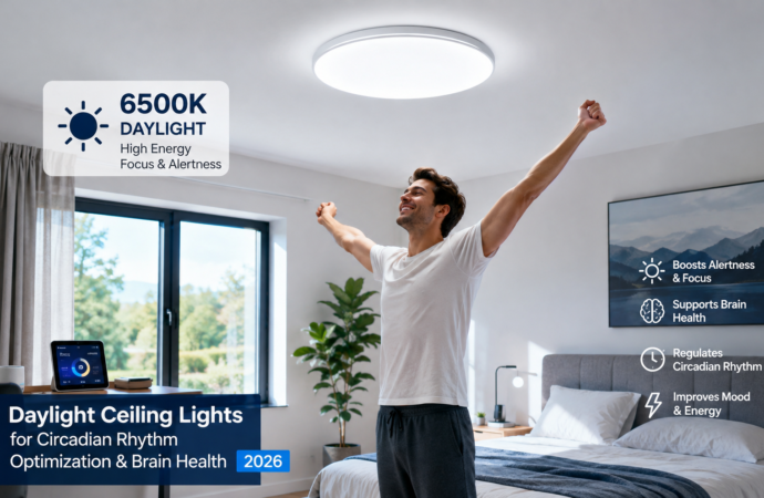 Best Daylight Ceiling Lights for Better Brain Function in 2026 