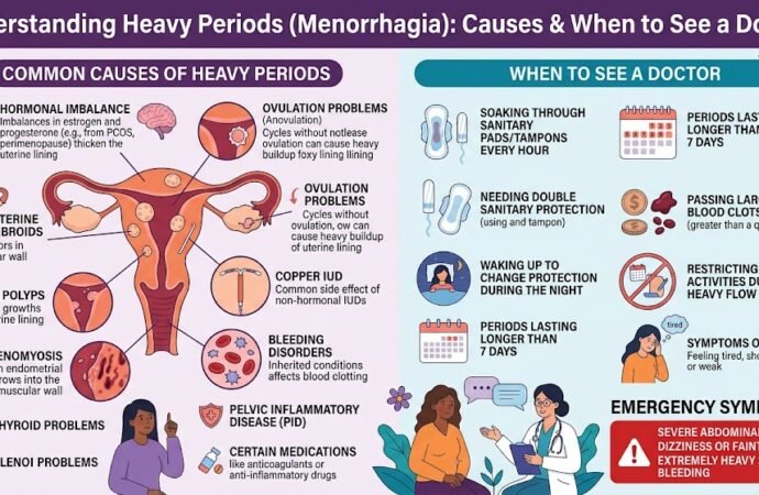 Heavy Periods: Causes and When to See a Doctor