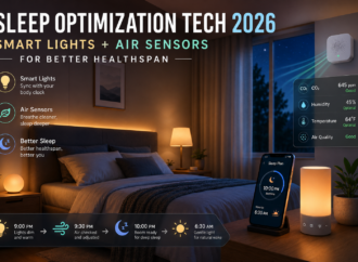 Sleep Optimization Tech 2026: Smart Lights + Air Sensors for Better Healthspan