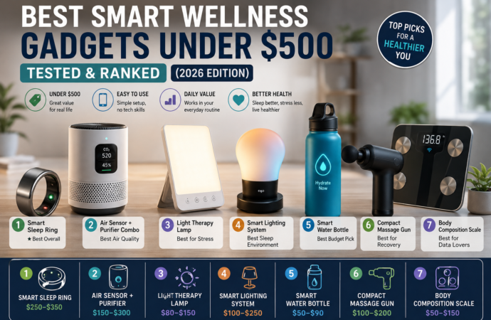 Best Smart Wellness Gadgets Under $500: Tested & Ranked (2026 Edition)